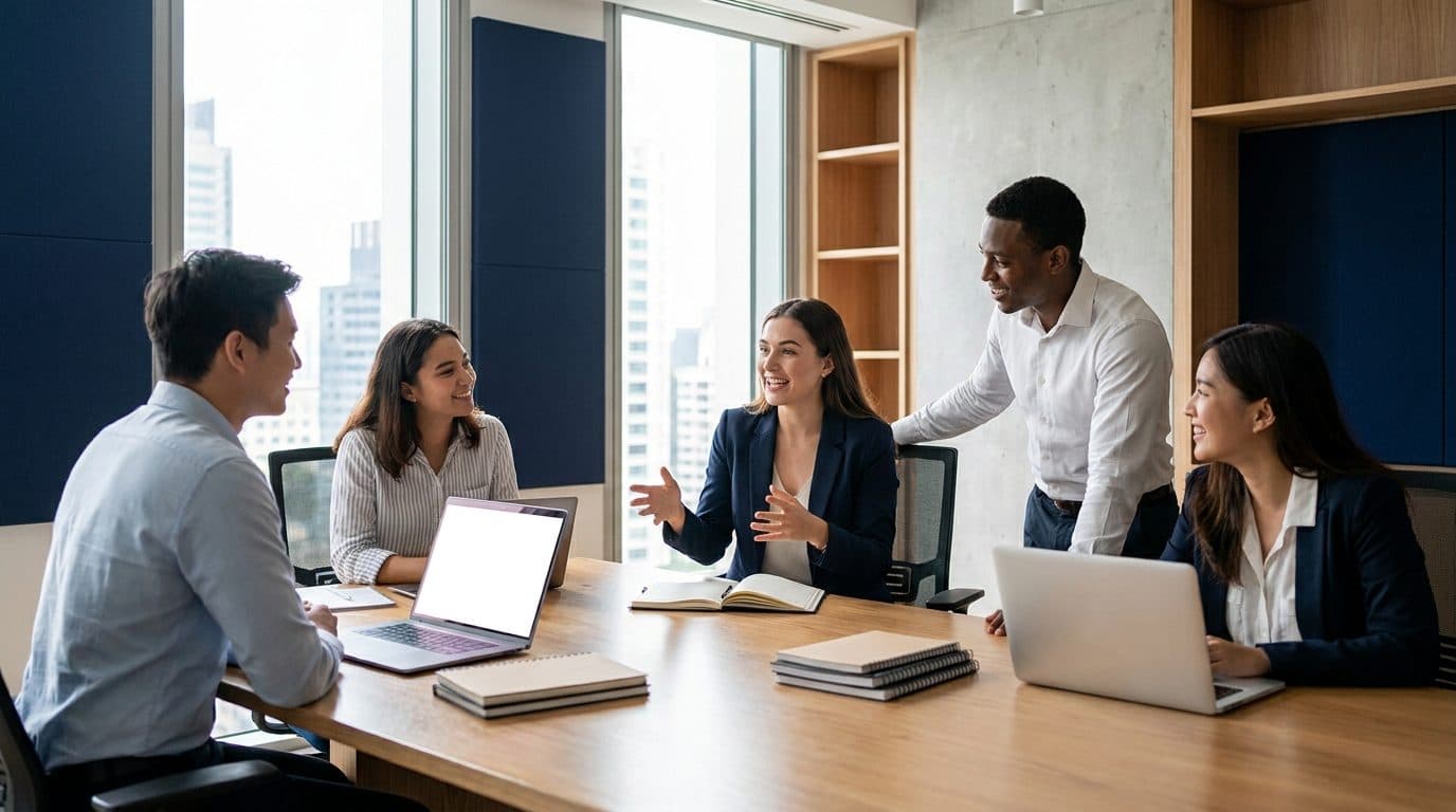 The RND Silicon team working together in the Los Angeles office